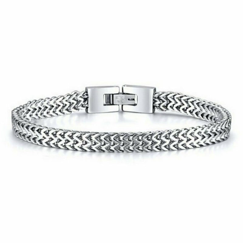 Men's Stainless Steel Chain Bracelet