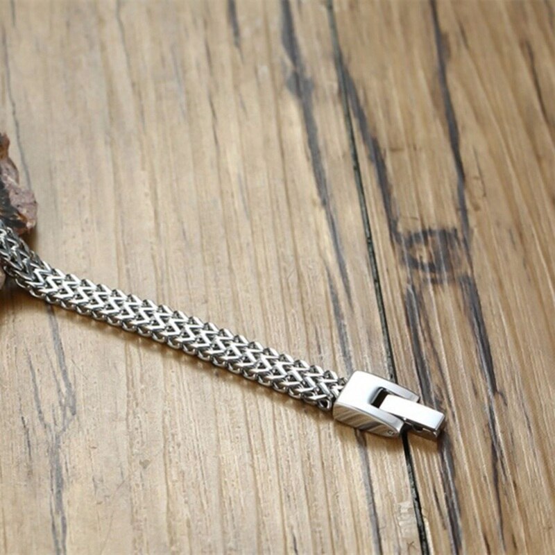 Men's Stainless Steel Chain Bracelet