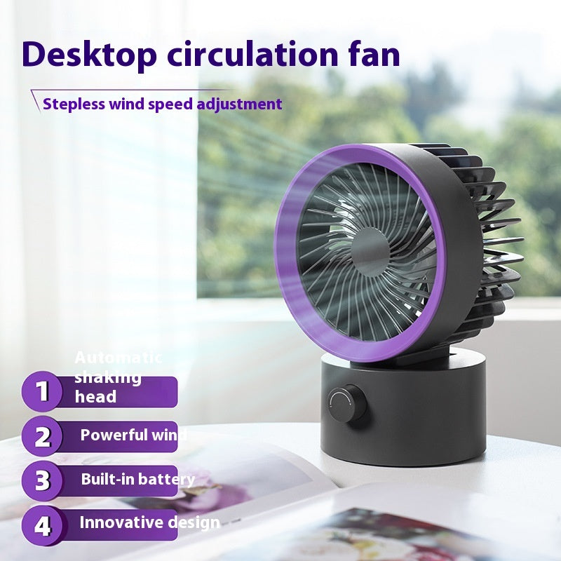 Oscillating Desktop Mini Fan