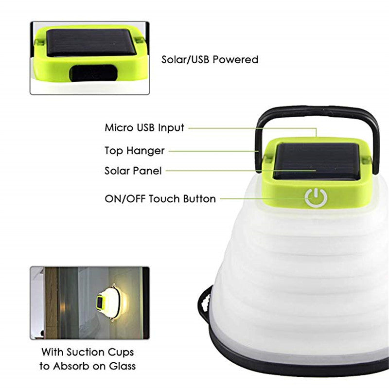 Collapsible Solar Camping Lantern