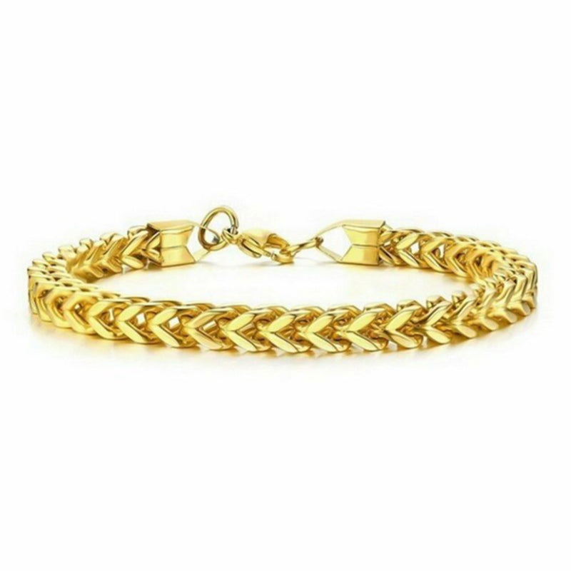 Men's Stainless Steel Chain Bracelet