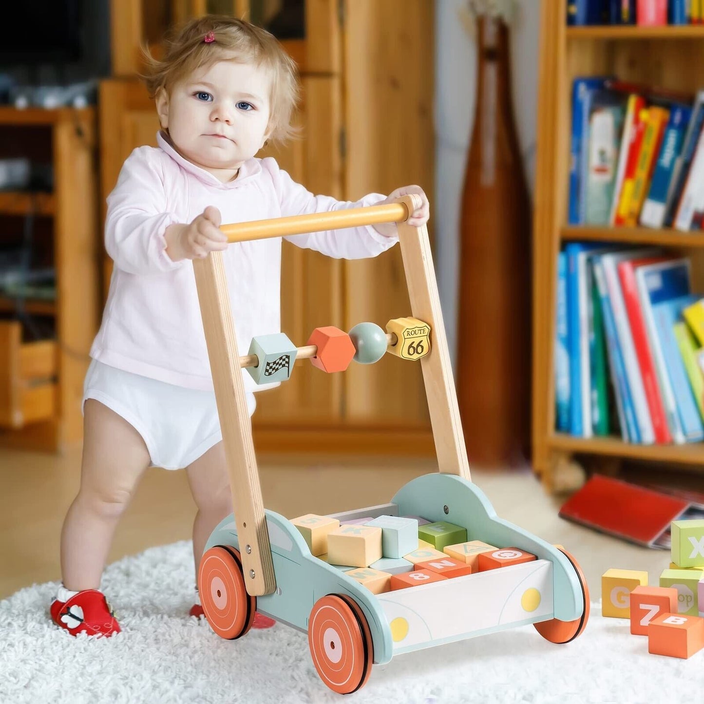 Wooden Baby Walker