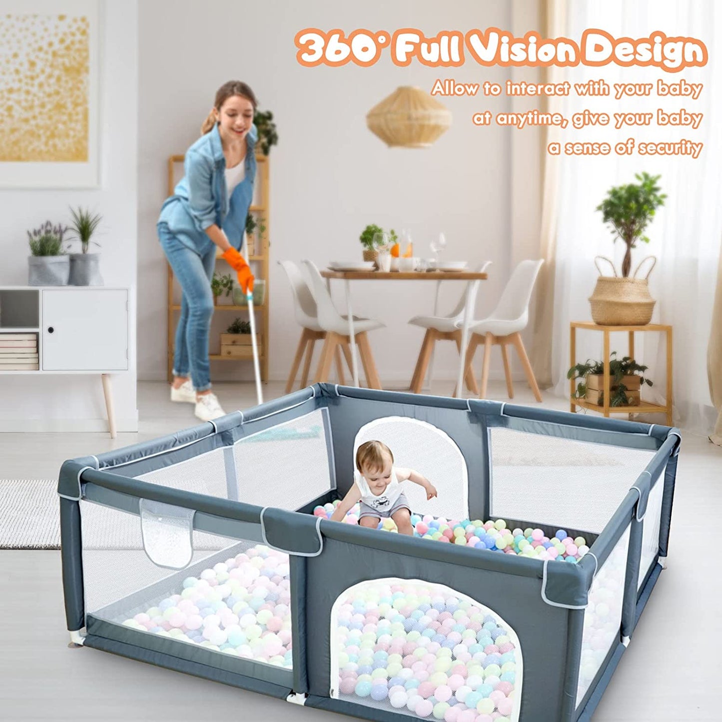 Play Pen For Infants And Toddlers