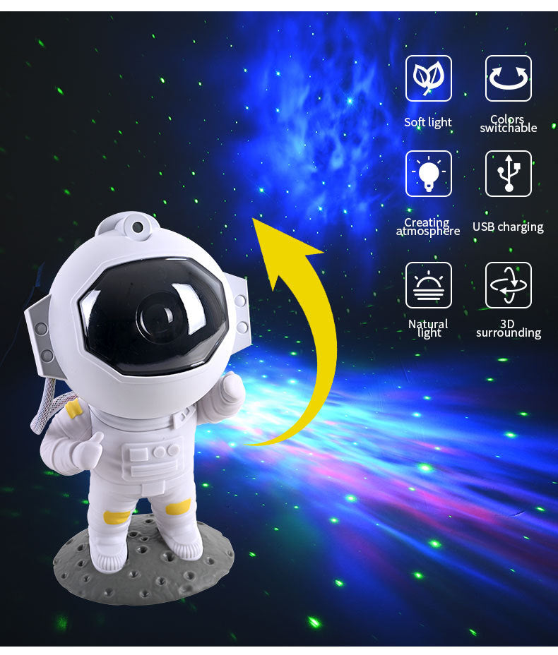 Astronaut Galaxy Star Projector