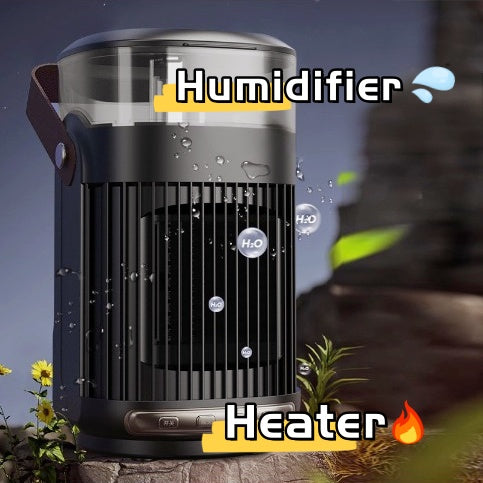 Portable 2-in-1 Heater & Humidifier: Home & Office